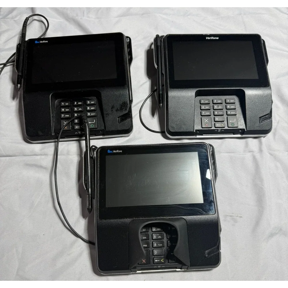 Lot of 3 Verifone MX 925 Credit Card Terminals MX925CTLS POS Payment‎ Reader